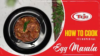 How to Cook Egg Masala Using Teju Egg Masala Powder