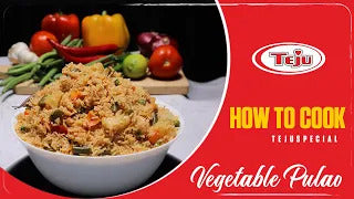 How to Cook Vegetable Pulao Using Teju Vegetable Pulao Masala Powder