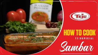 How to Cook Sambar Using Teju Sambar Powder